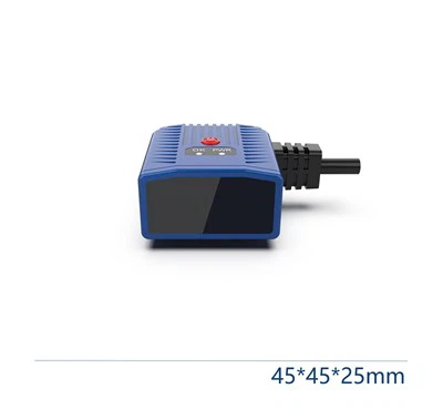 Lecteur de codes-barres industriel intelligent 1D 2D à montage fixe LVS-R80